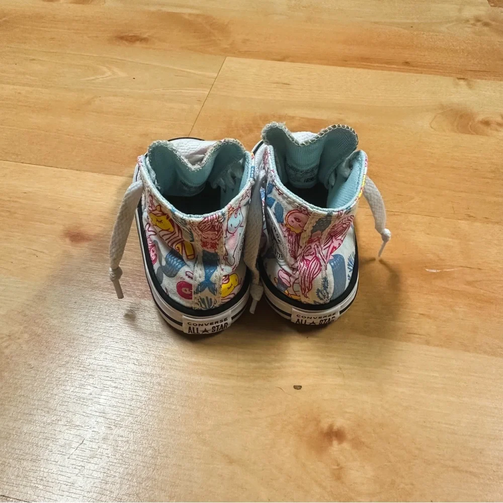 Converse Chuck Taylor All Star Ocean Graphic High Top Sneakers Size Toddler 5
